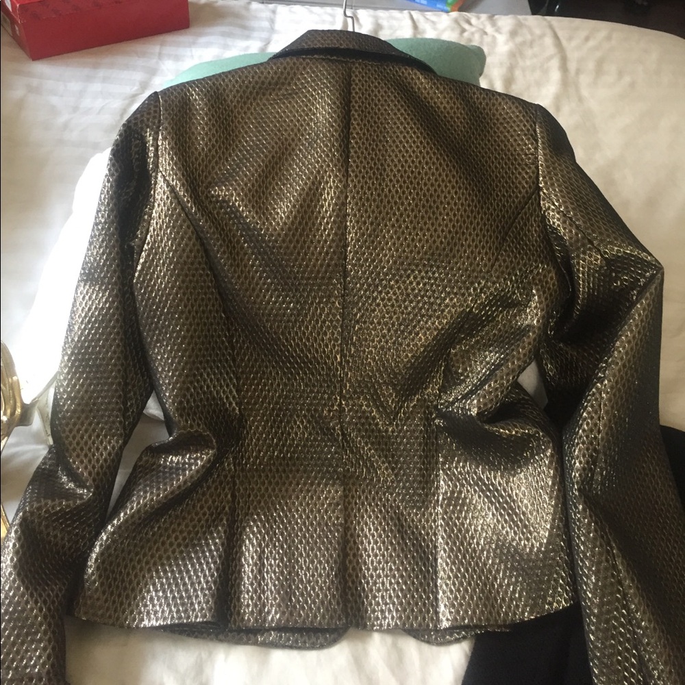 Studio M - Black/Gold evening jacket - Picture 3 of 3
